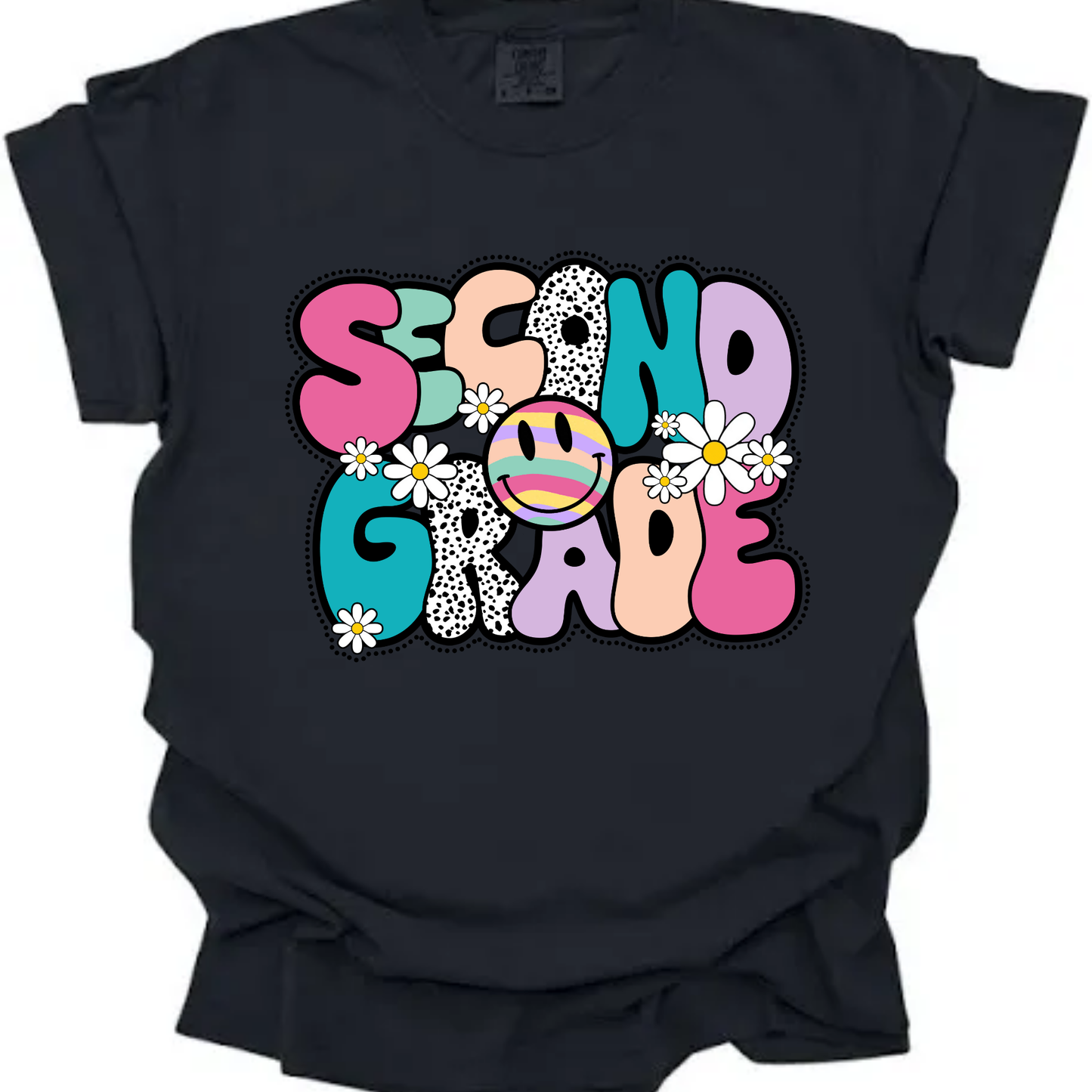 Groovy Grade Level Teacher Tee (Grades Kโ3)