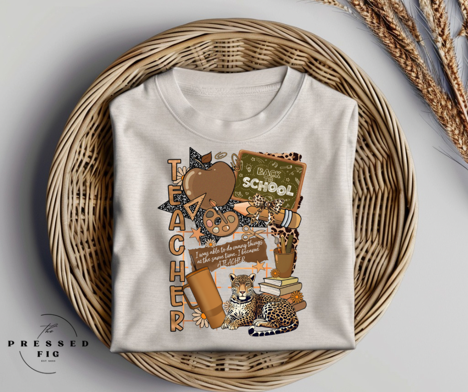 Fierce & Focused Teacher Tee