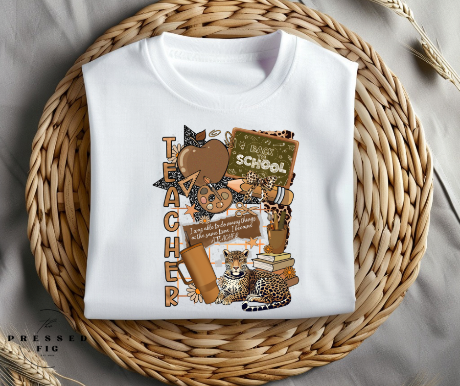 Fierce & Focused Teacher Tee