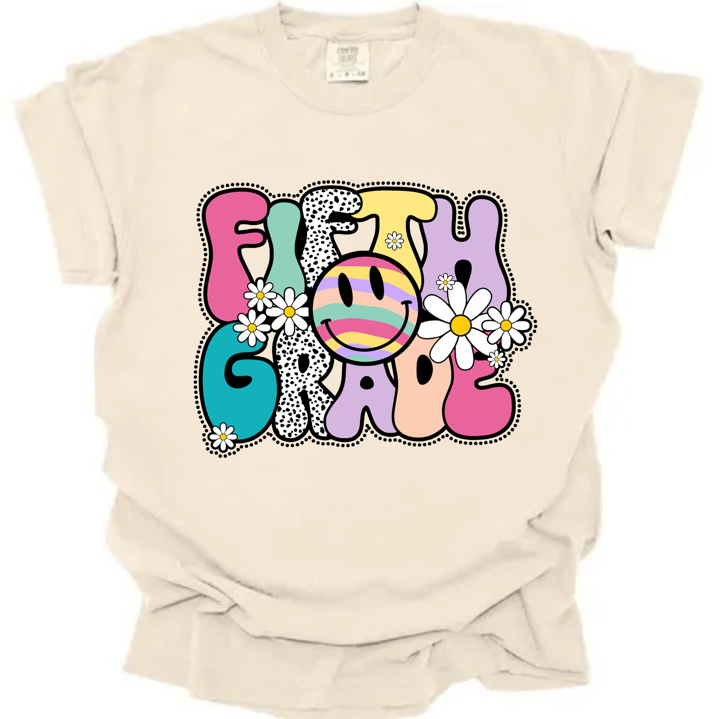 Groovy Grade Level Teacher Tee (Grades 4β7)