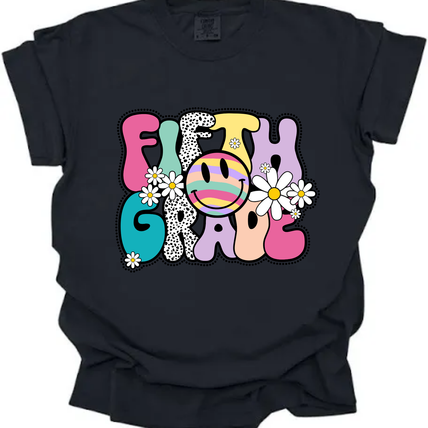 Groovy Grade Level Teacher Tee (Grades 4β7)