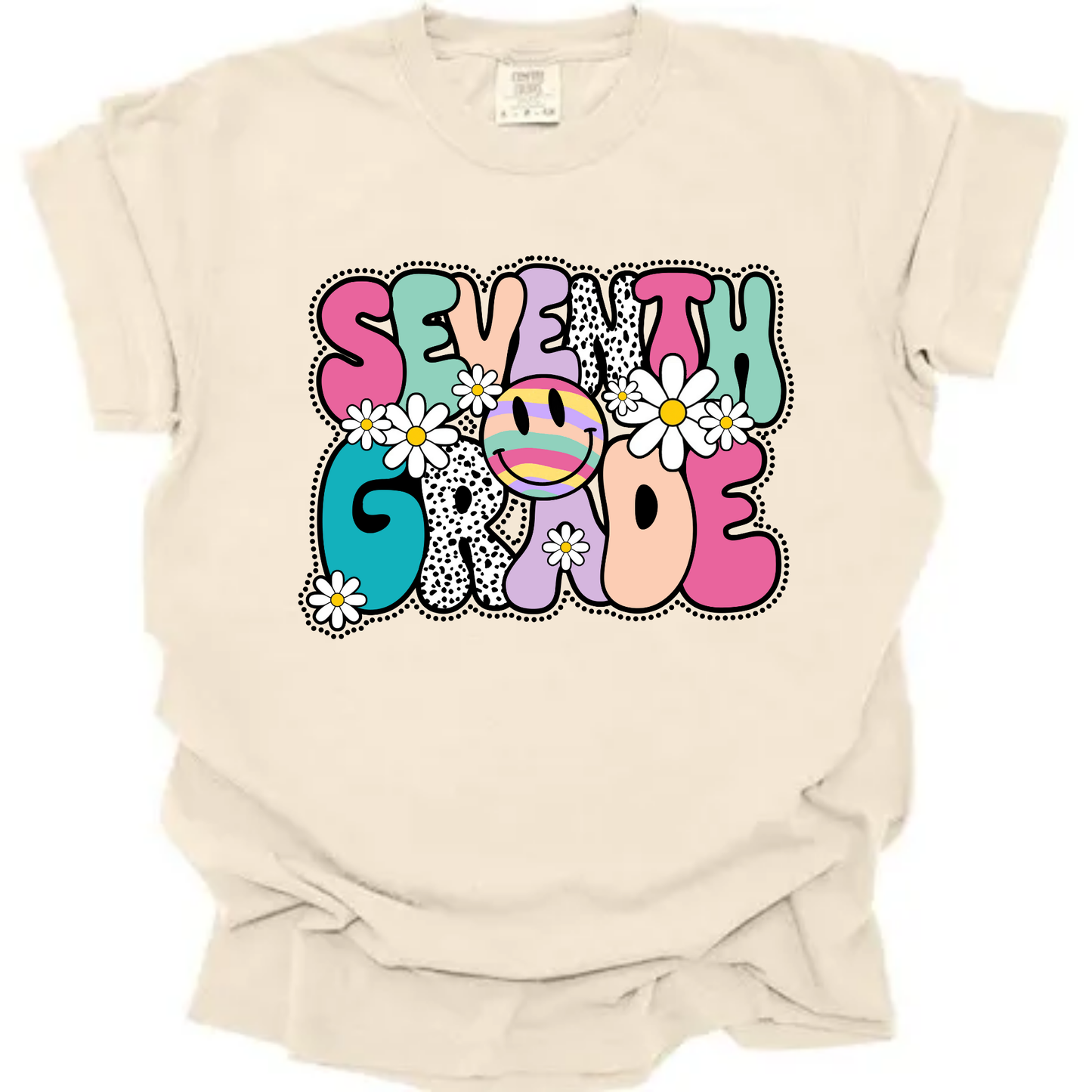 Groovy Grade Level Teacher Tee (Grades 4β7)