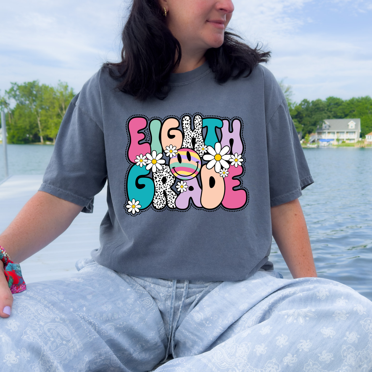 Groovy Grade Level Teacher Tee (Grades 8-10)
