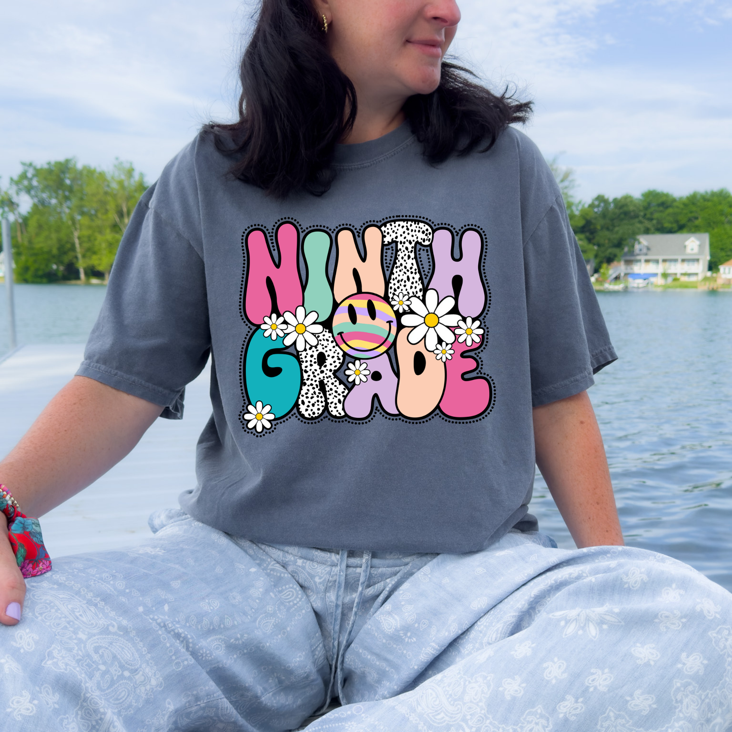 Groovy Grade Level Teacher Tee (Grades 8-10)
