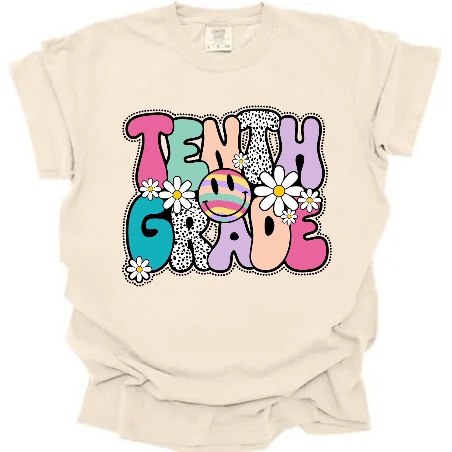 Groovy Grade Level Teacher Tee (Grades 8-10)