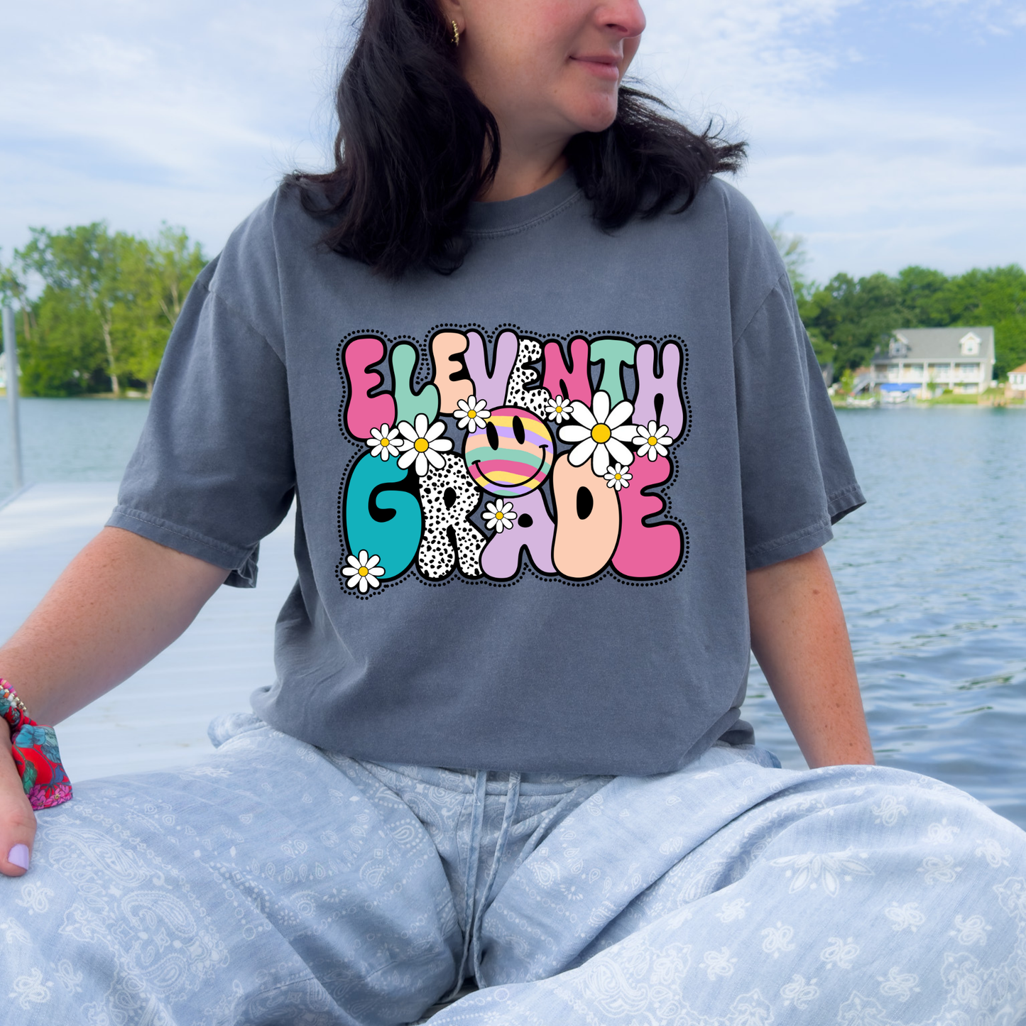 Groovy Grade Level Teacher Tee (Grades 11-12)