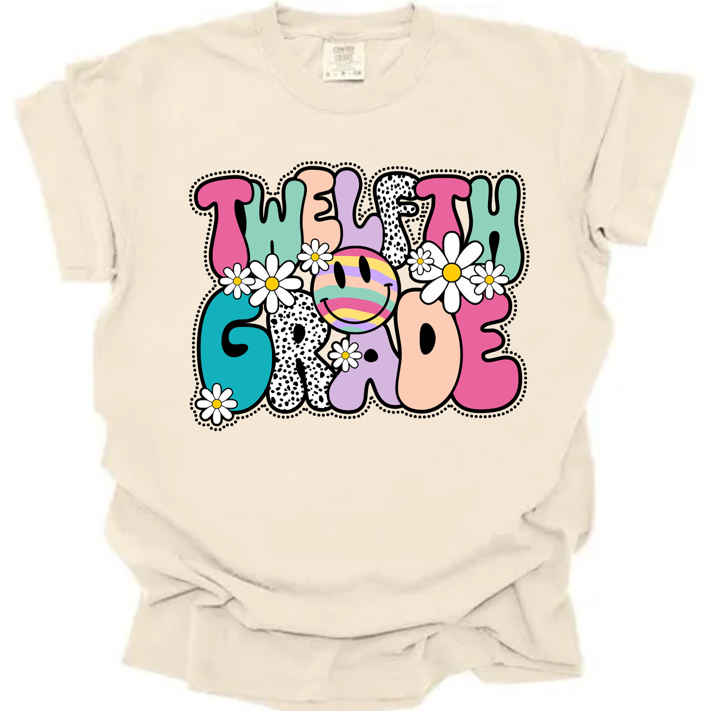 Groovy Grade Level Teacher Tee (Grades 11-12)
