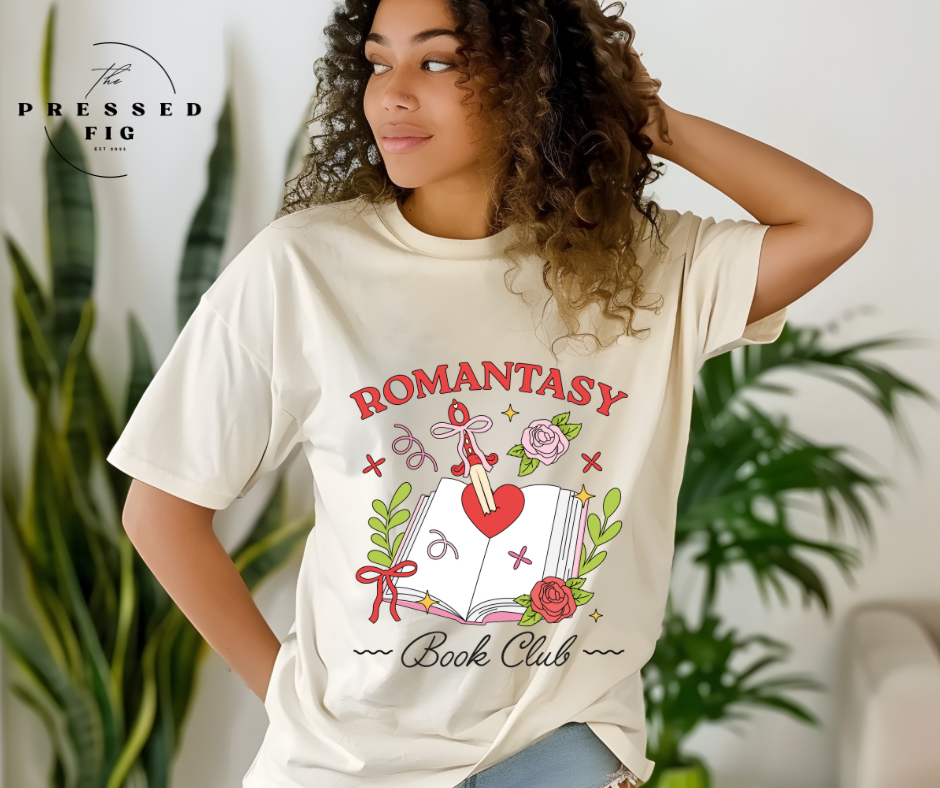 Romantasy Book Club Tee