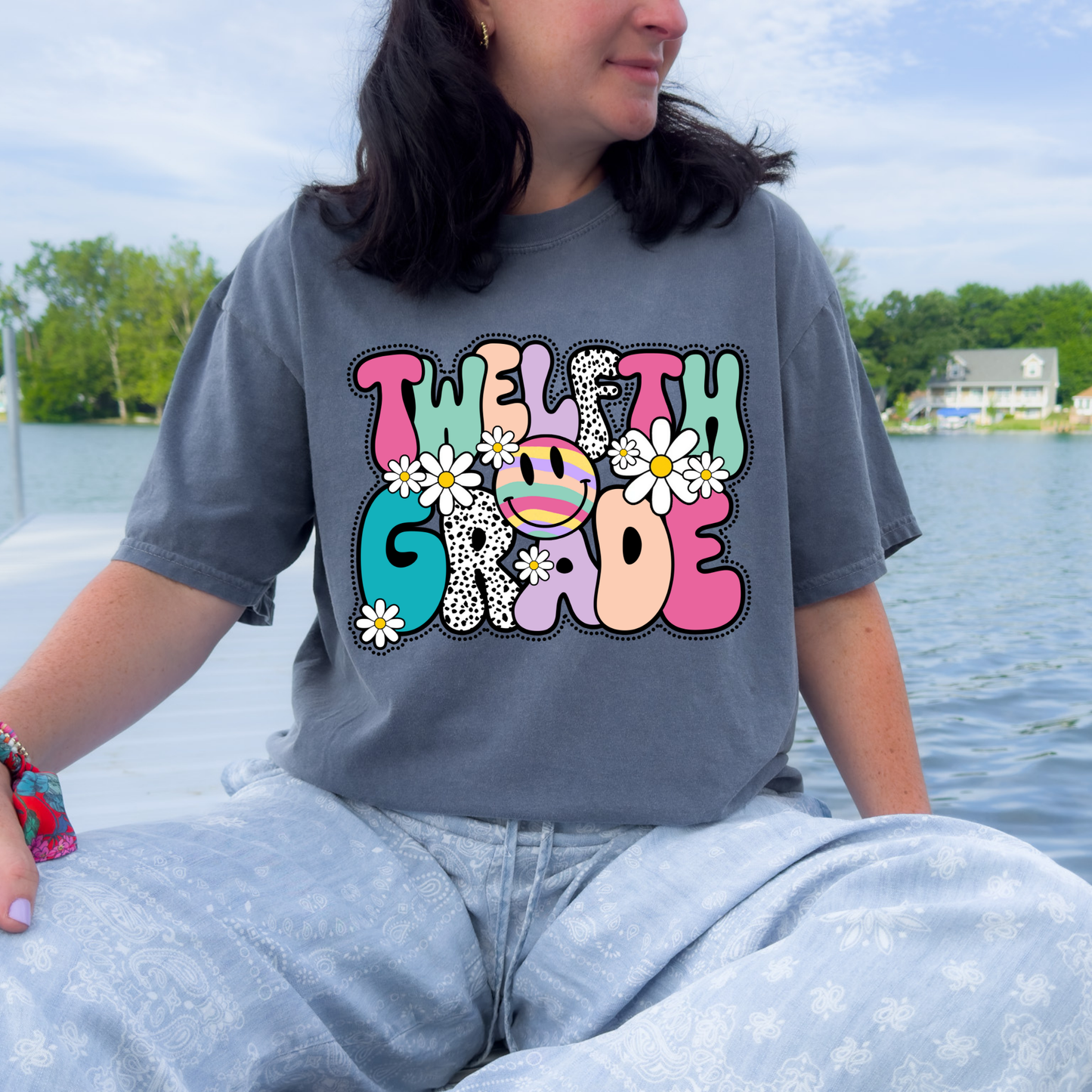 Groovy Grade Level Teacher Tee (Grades 11-12)