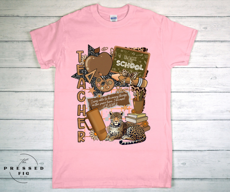 Fierce & Focused Teacher Tee