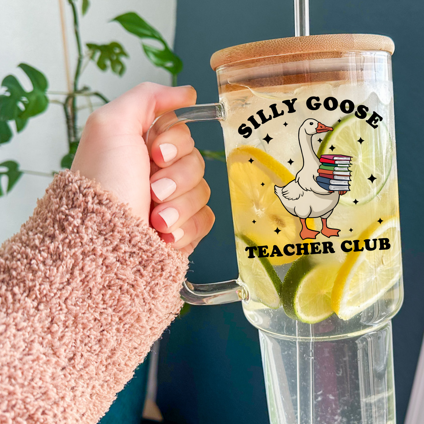 Teacher Glass 40 oz Tumbler - Personalized & Fun Styles