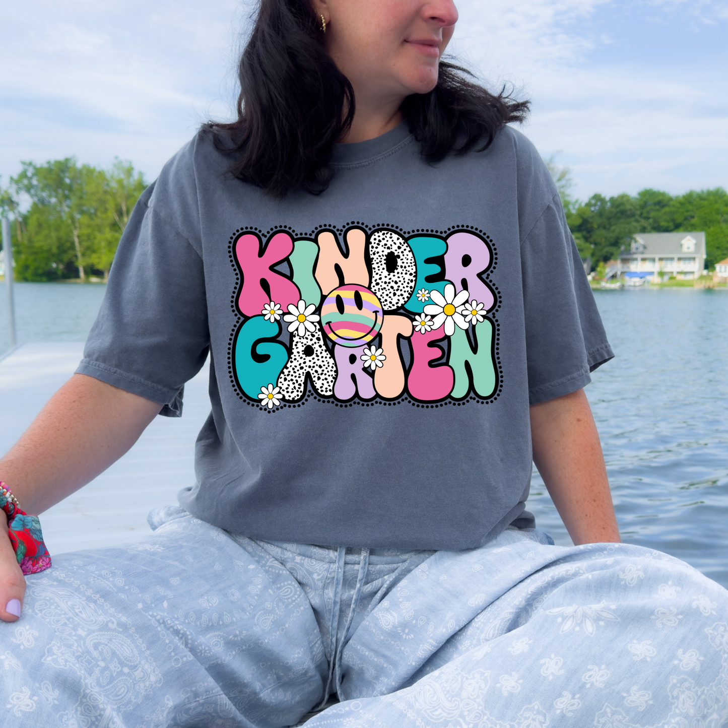 Groovy Grade Level Teacher Tee (Grades Kโ3)