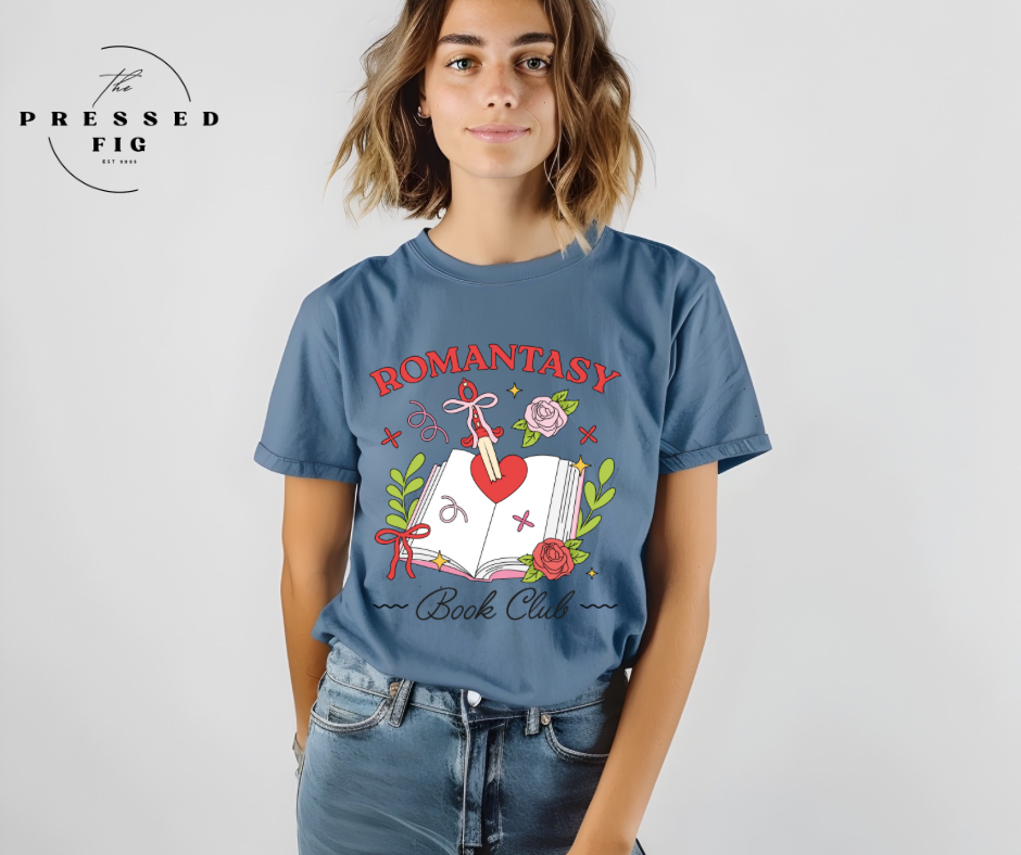 Romantasy Book Club Tee