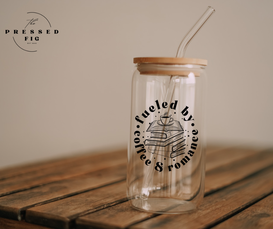 Bookish Glass Can Collection – Choose Your Design