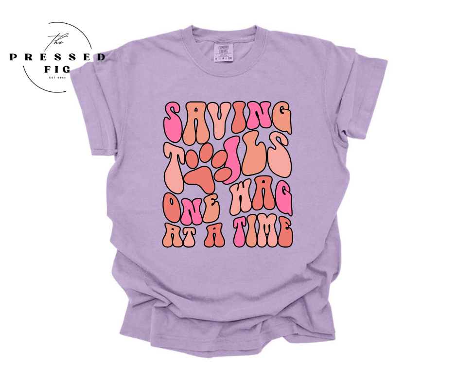 Saving Tails, One Wag at a Time Tee | PREORDER