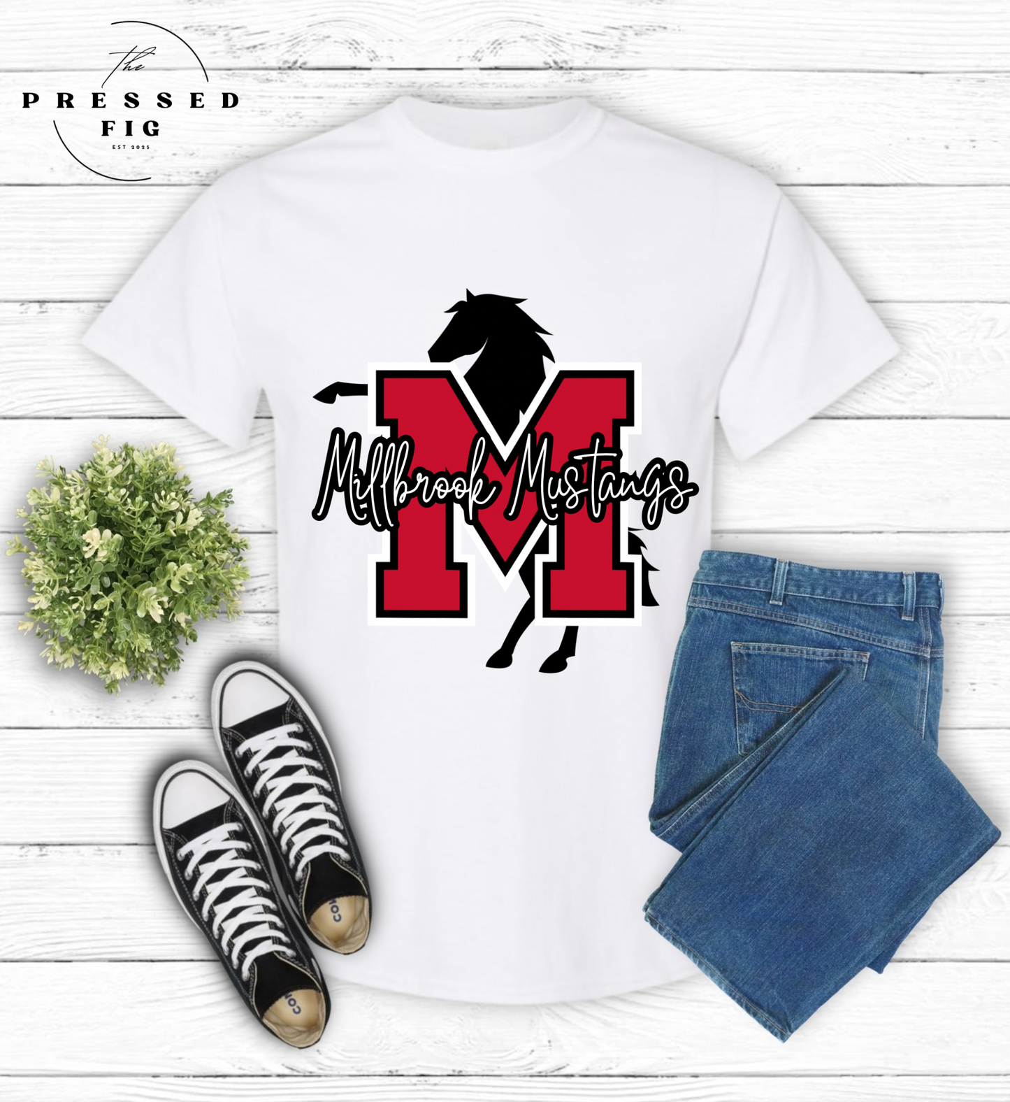 Millbrook Mustangs Tee