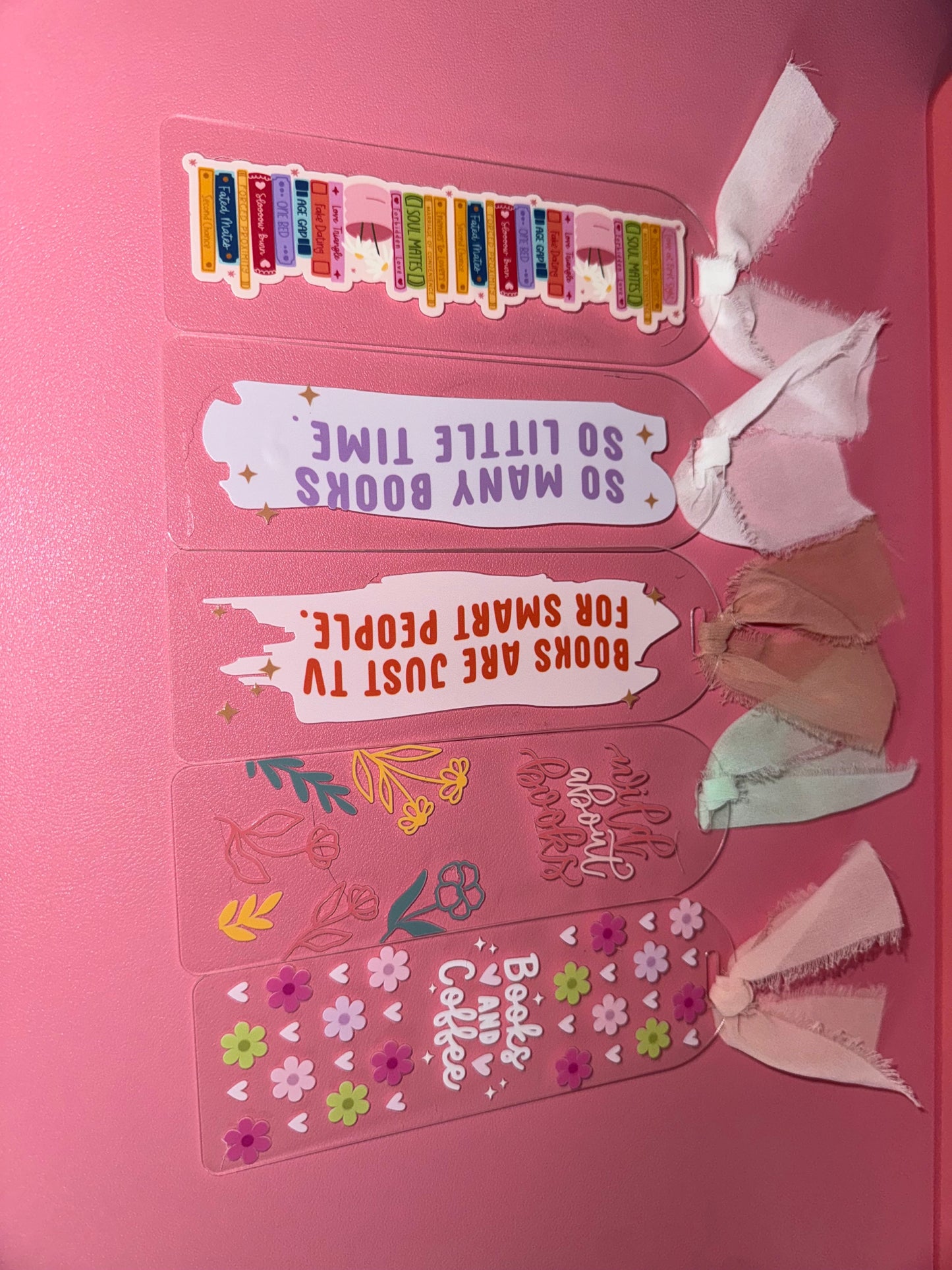 Bookish Acrylic Bookmark