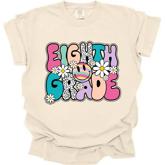 Groovy Grade Level Teacher Tee (Grades 8-10)