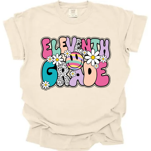 Groovy Grade Level Teacher Tee (Grades 11-12)