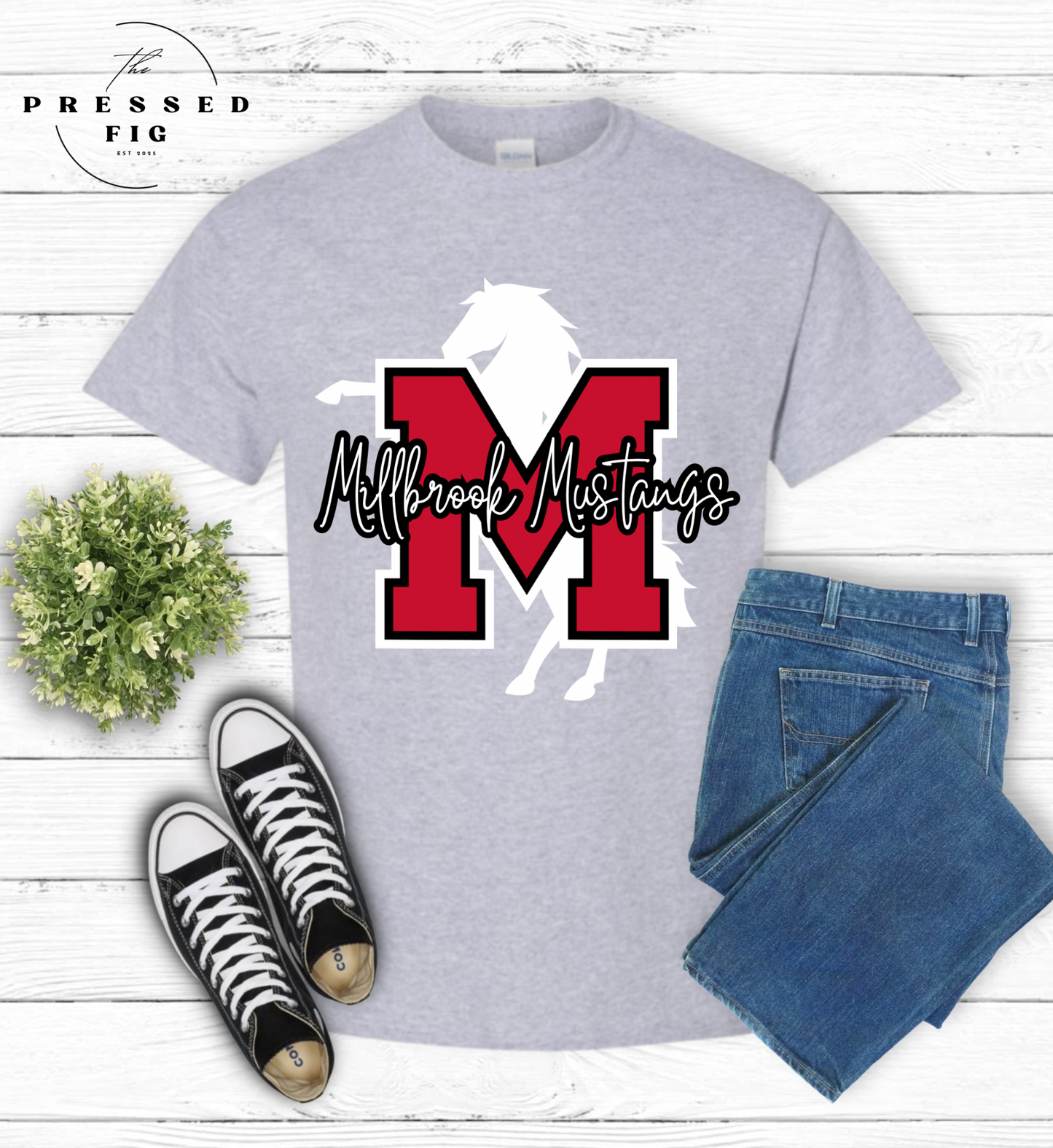 Millbrook Mustangs Tee