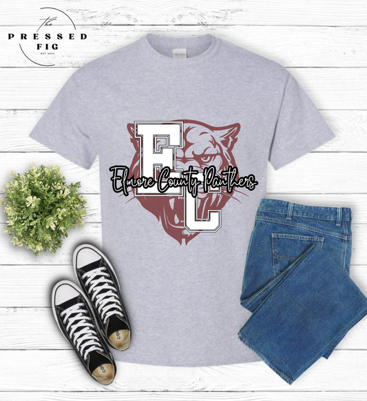 Elmore County Panthers Tee